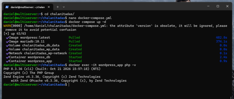 Desplegando chalanitadas:~# en Docker con Nginx Proxy Manager